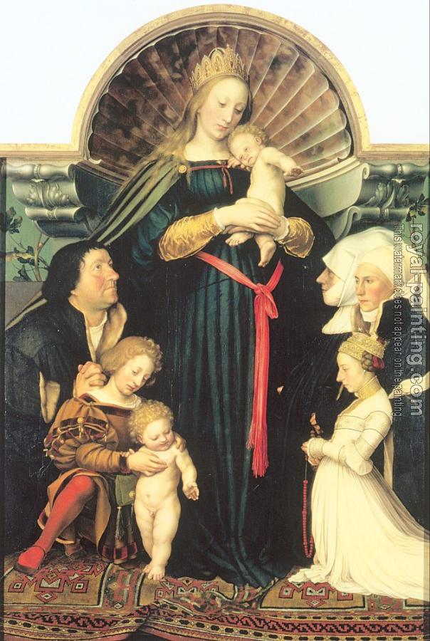 Hans The Younger Holbein : The Meyer Madonna